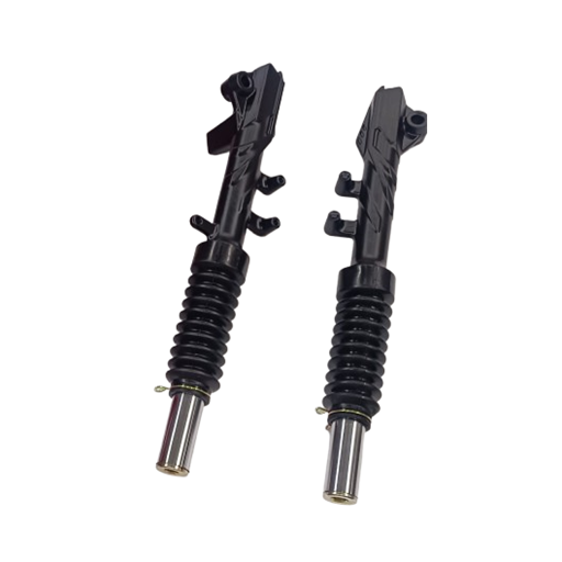 FORSA 325mm Shock Absorbers Pair – Moped, Mokick, Scooter – Universal Fit